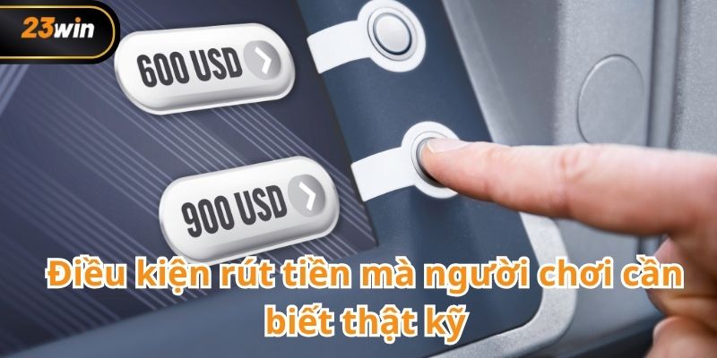 Rút tiền 23WIN