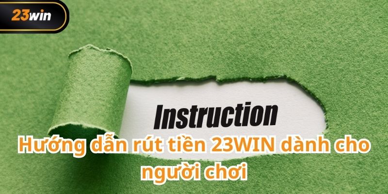 Rút tiền 23WIN